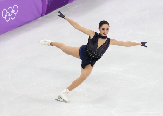 Canada's Kaetlyn Osmond performs her Short Program during the Figure Skating Team Event at Gangneung Ice Arena. (Photo: Greg Kolz)