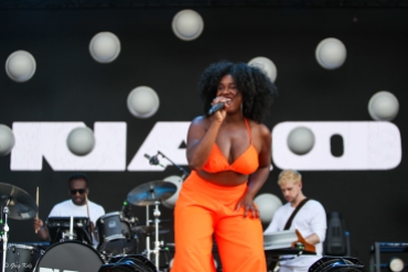 Nao performing at RBC Ottawa Bluesfest on July 4, 2019.