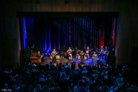 All-Star Blues Revue performing at RBC Ottawa Bluesfest on July 4, 2019.